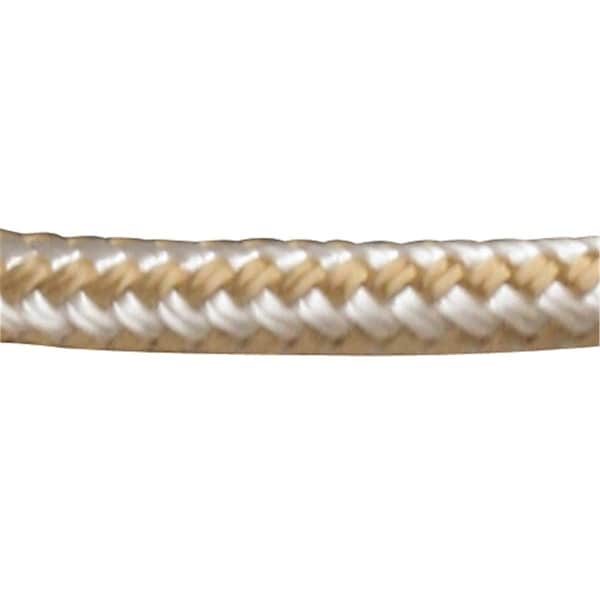 Powerhouse 302110100G-W-1 0.37 in. x 100 ft. Double Braided Nylon Anchor Line with Thimble PO2624269 - main
